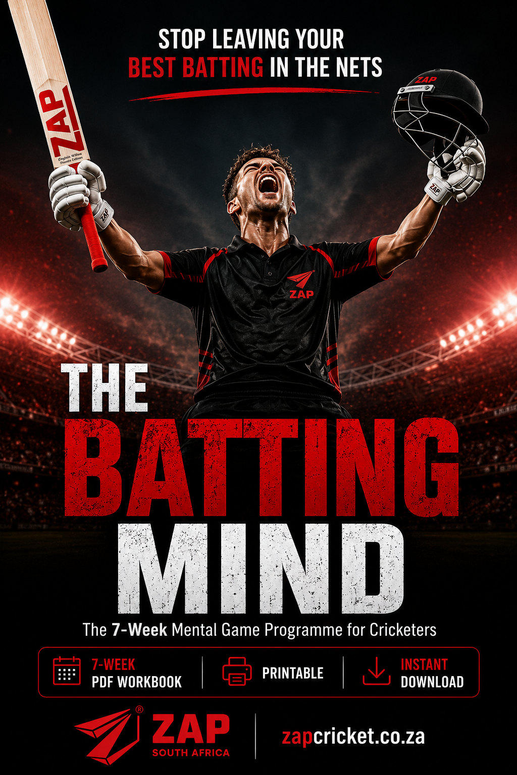 The Batting Mind — 7-Week Interactive Mental Game Workbook
