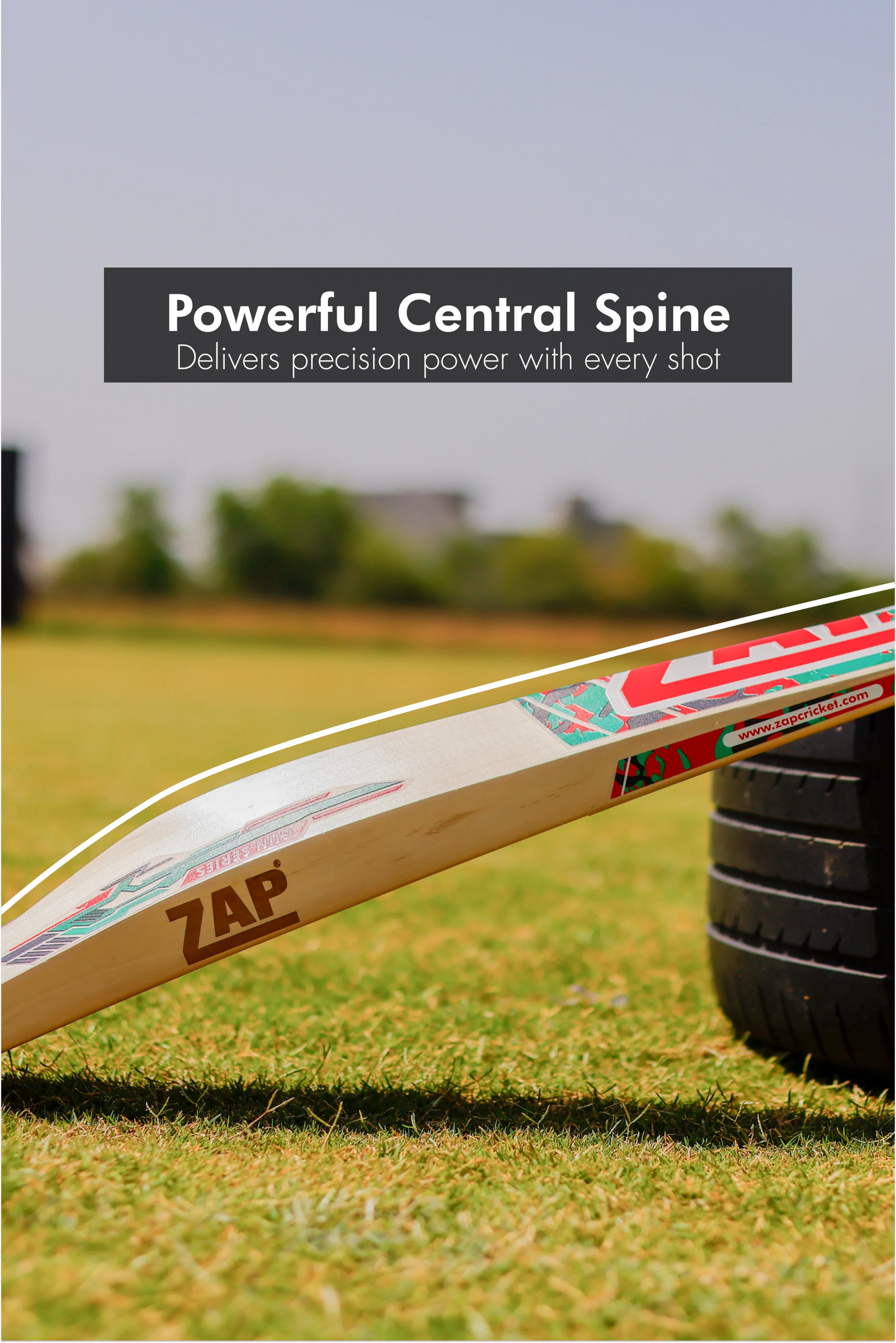 ZAP Gun Pro Tactical English Willow Cricket Bat
